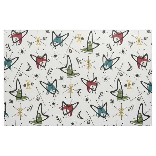 Tecido Atomic Boomerang Flashback ©studioxtine (Fat Quarter)