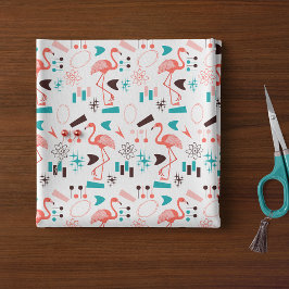 Tecido Atomic Flamingo