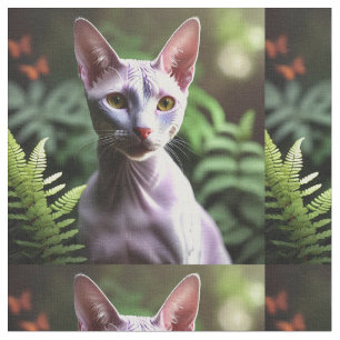 Tecido "Atum o Gato Sem Cabelo: Sleek e Silky"