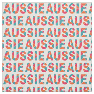 tecido "Aussie"