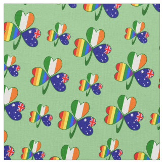 Tecido Austrália Irlanda Orgulho Gay Trevo