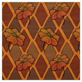 Tecido Autumn Colors Harlequin e Poppies