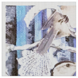 Tecido Aves de inverno