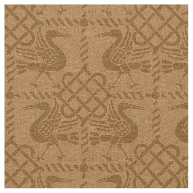 Tecido Aves e Nódulos de Revival Góticos (Detalhe)