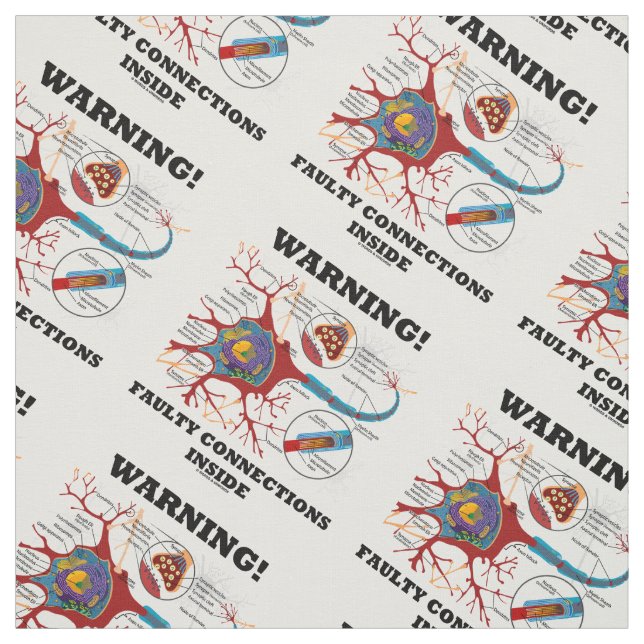 Tecido Aviso! Conexões defeituosas Synapse Dentro Neuron (Modelo)