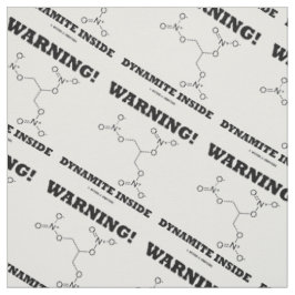 Tecido Aviso! Molécula de nitroglicerina de Dentro dinami