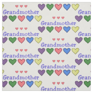 Tecido Avó Gingham Hearts
