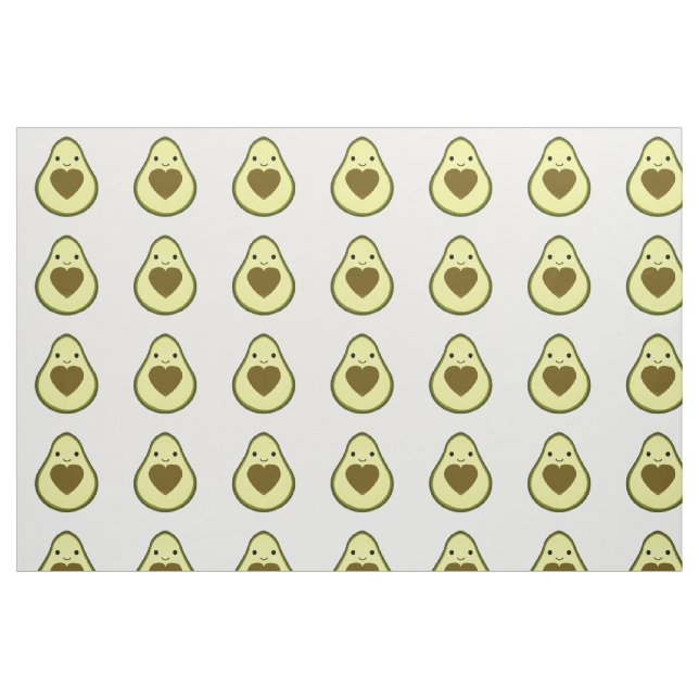 Tecido Avocado ama absurdo absurdo (Fat Quarter)