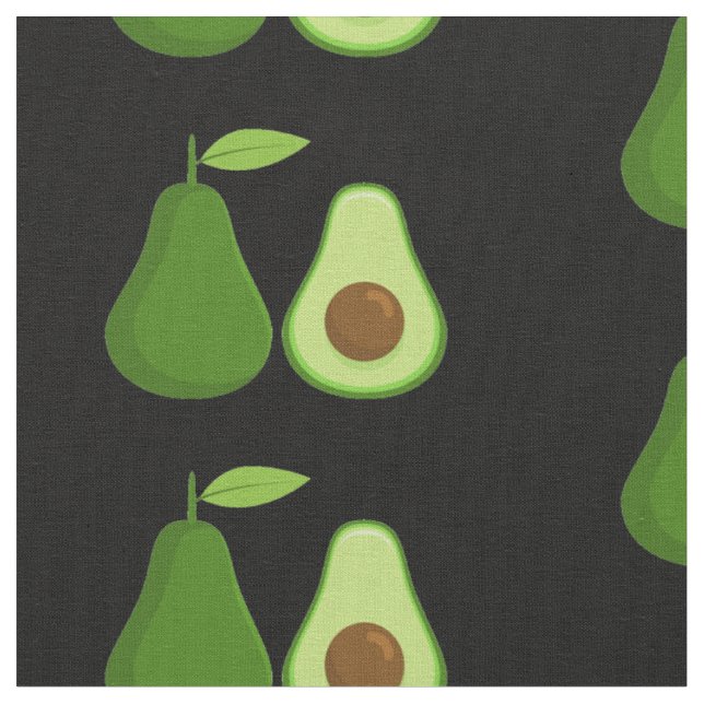 Tecido Avocado Lover Design Thunder_Cove (Detalhe)
