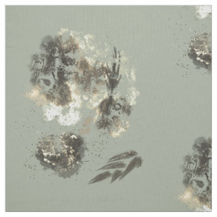 Tecido Azeitona Dourada de luxo elegante