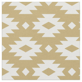 Tecido Aztec Dourado