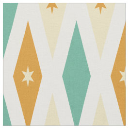 Tecido Azul Aqua Azul Laranja Creme Ouros Ouros Meio sécu