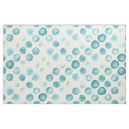 Tecido Azul Bolhas Marinhas Cores d'água