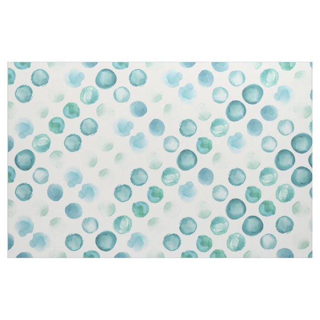 Tecido Azul Bolhas Marinhas Cores d'água (Fat Quarter)