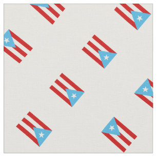 Tecido Azul-céu: Bandeira de Puerto Rico