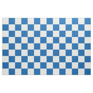 Tecido Azul Checkered