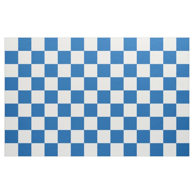Tecido Azul Checkered (Fat Quarter)