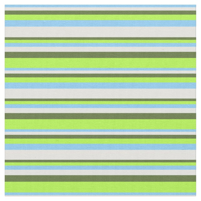 Tecido Azul, Ciano, Verde Azul e Verde Claro (Detalhe)