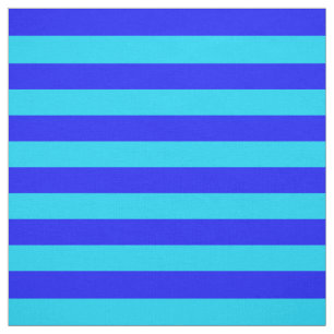 Tecido Azul-claro e Design de faixas azuis-escuras