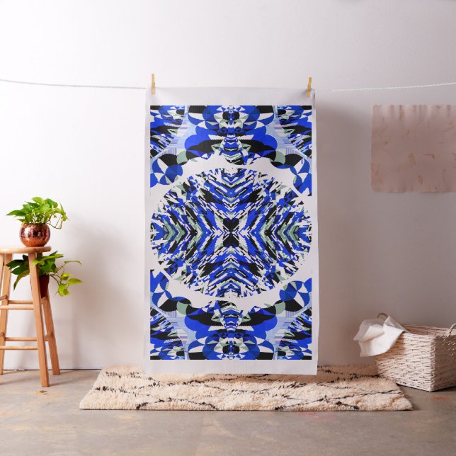 Tecido Azul Clássico Moderno...... (In Situ)