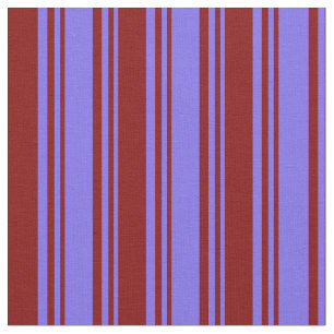Tecido Azul de Slate Médio e Stripes de Maroon