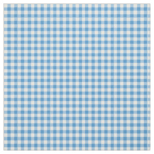 Tecido azul do teste padrão do guingão da