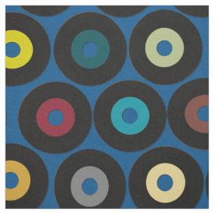 Tecido Azul do VINIL