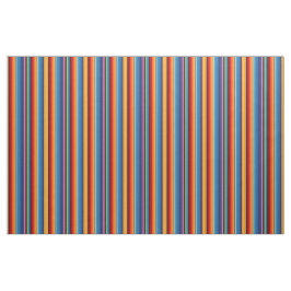 Tecido Azul Dourado Vermelho Mexicano Sarape