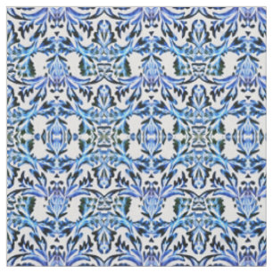 Tecido Azul Folha Rolado