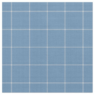 Tecido Azul Jeans Xadrez Ginga Grande