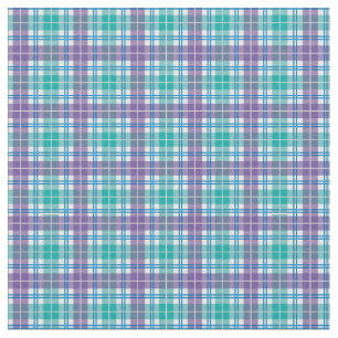 Tecido Azul-Legal-azul-roxo Xadrez-arco-íris Tartan