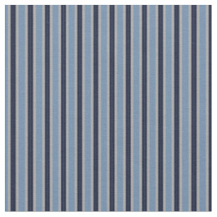 Tecido Azul Marinho, Azul Empolado e listras cinzas