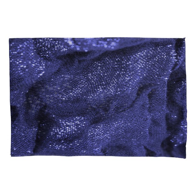 Tecido Azul Negro: Textura Decorativa. (Frente)