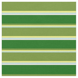 Tecido Azul Pó, Amarelo, Verde, Verde Escuro e Branco