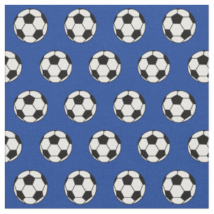 Tecido Azul Real Bola de Futebol legal