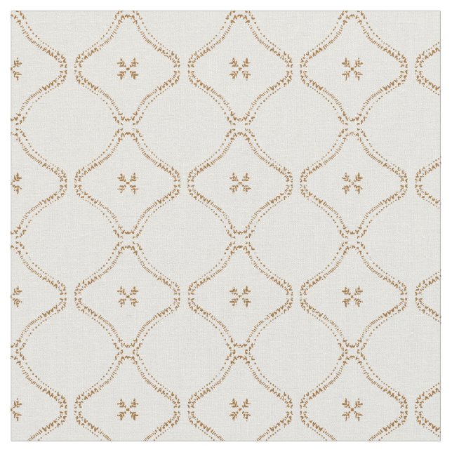 Tecido Azulejo boêmio moderno delicado mudcloth  (Detalhe)