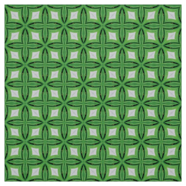 Tecido Azulejo de Diamante Verde Padrão de Upholsteridade (Modelo)