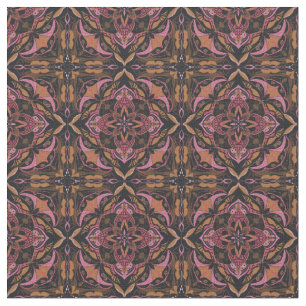 Tecido Azulejo Espanhol Azulejo Preto de Watercolor
