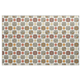 Tecido Azulejo Russo do Mediterrâneo