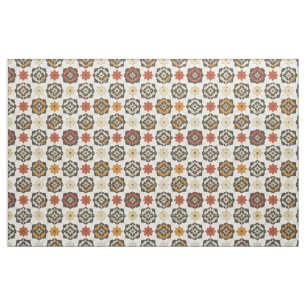 Tecido Azulejo Russo do Mediterrâneo
