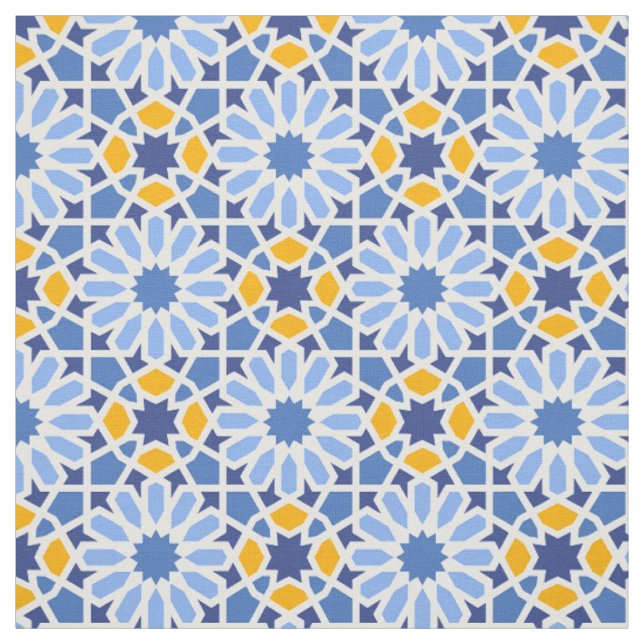 Tecido Azulejo Talavera Telha (Modelo)
