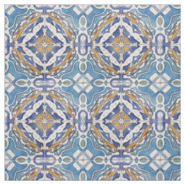 Tecido Azulejos azuis