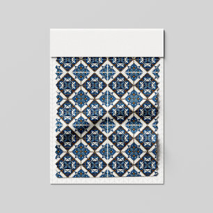 Tecido Azulejos do Mediterrâneo, Portugal, Azulejo, Majol