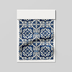 Tecido Azulejos do Mediterrâneo, Portugal, Azulejo, Majol