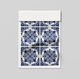 Tecido Azulejos do Mediterrâneo, Portugal, Azulejo, Majol