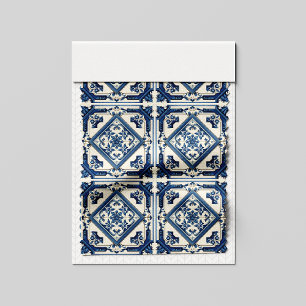Tecido Azulejos do Mediterrâneo, Portugal, Azulejo, Majol