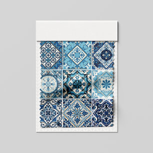 Tecido Azulejos do Mediterrâneo, Portugal, Azulejo, Majol