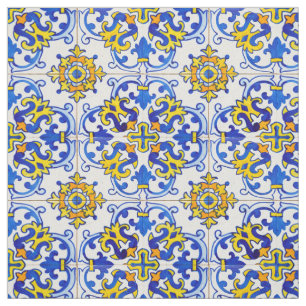 Tecido Azulejos do Painel Azulejo