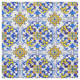 Tecido Azulejos do Painel Azulejo