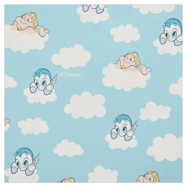 Tecido Baby Hercules and Pegasus Cloud Pattern Fabric (Modelo)